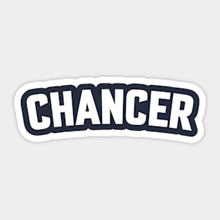 CHANCER Sticker